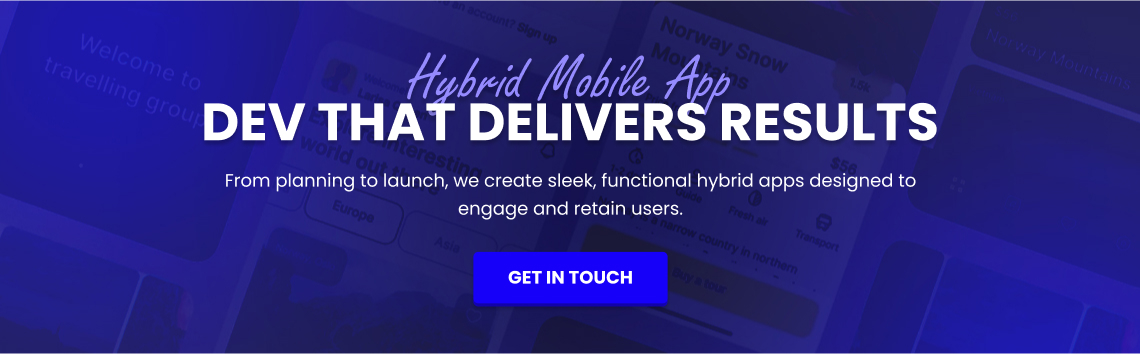 hybrid mobile app