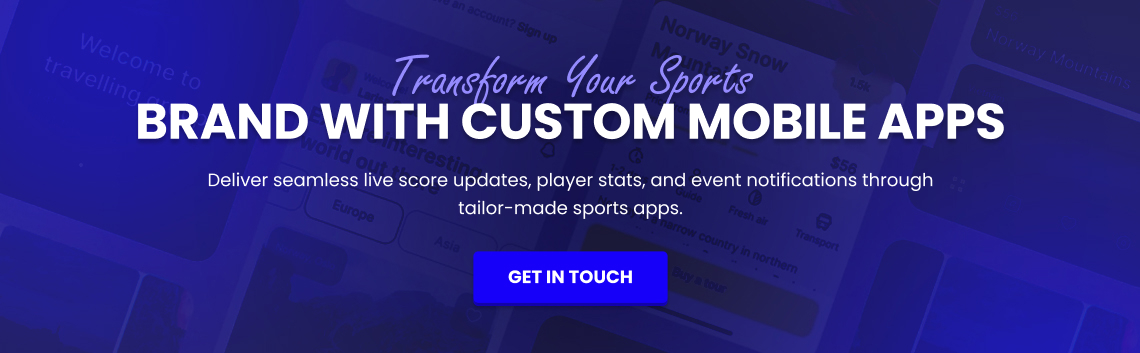 sports app development