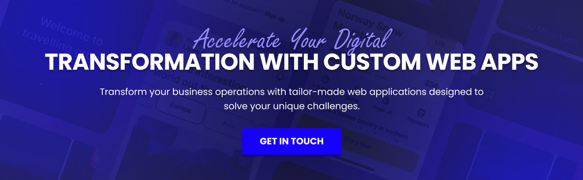 web application development company