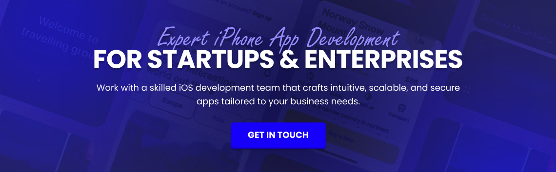 iOS app
