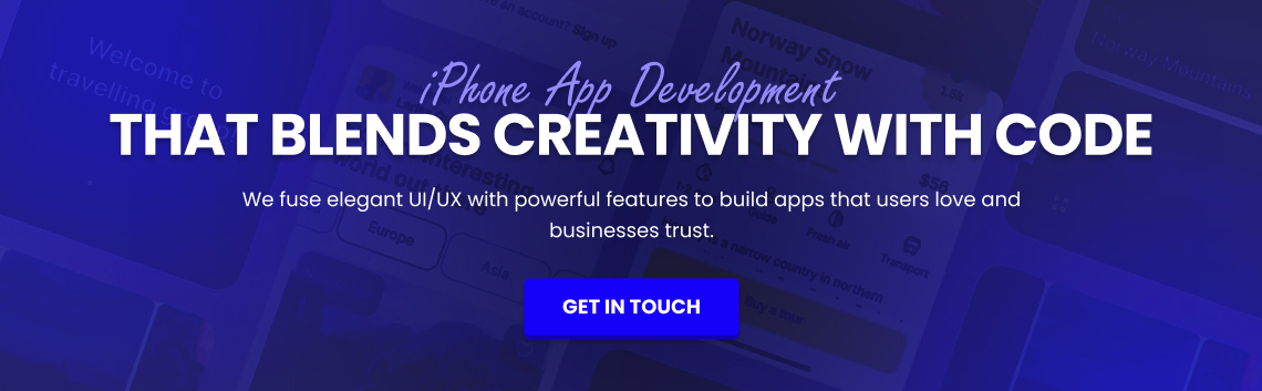 iOS app