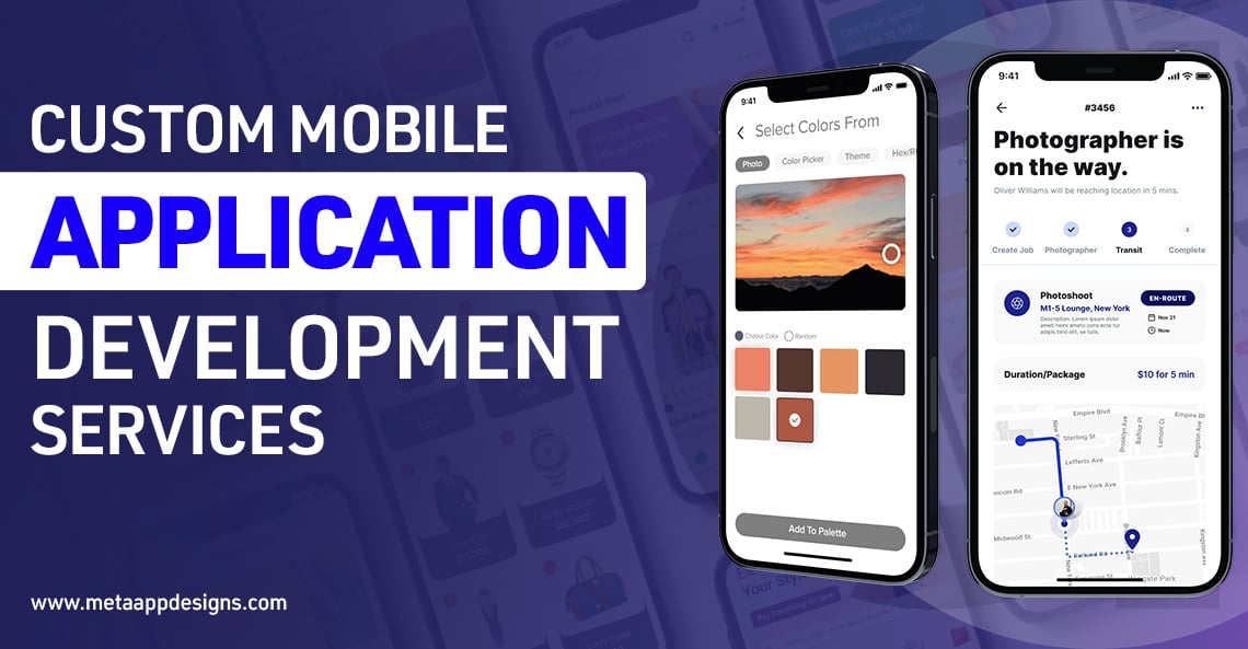 custom mobile application development services
