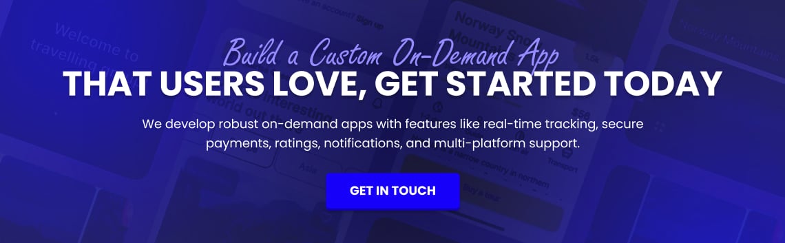 on demand app development