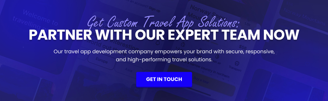 Travel App Development
