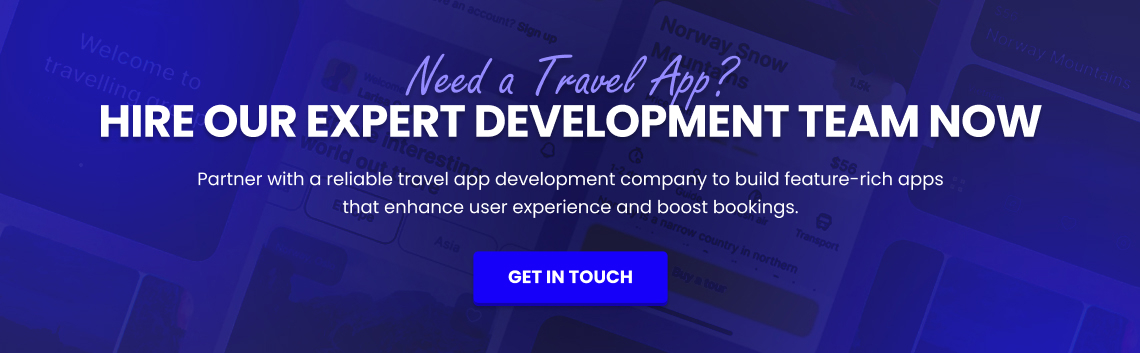 Travel App Development