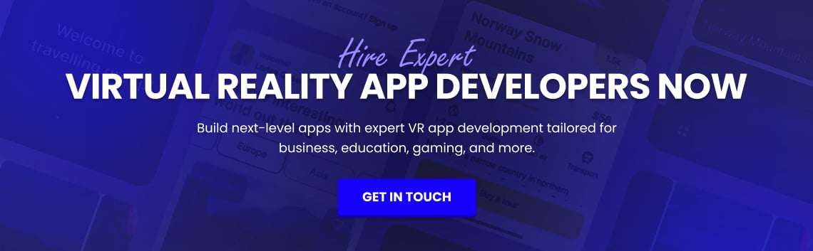 VR app development