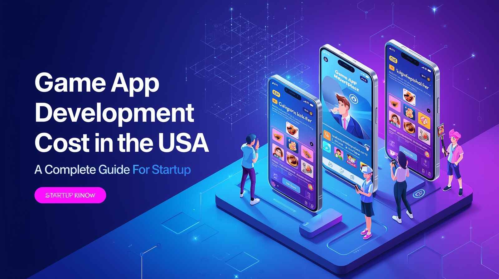 Game App Development Cost In The USA A Complete Guide For Startups - Meta app designs