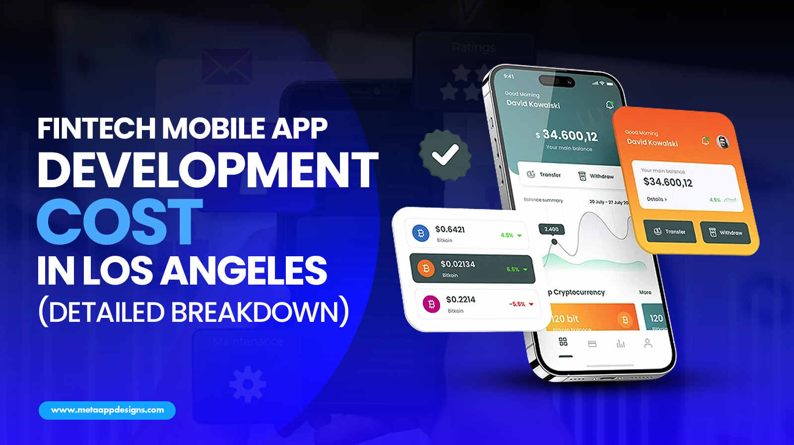 Fintech App Development Cost In Los Angeles Detailed Breakdown - Meta App Designs