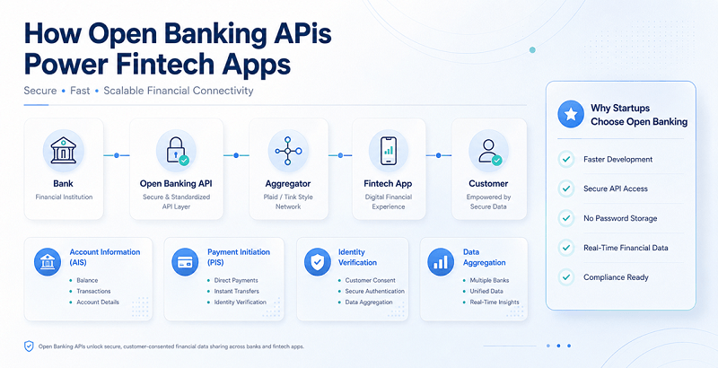 how open banking apis power fintech apps